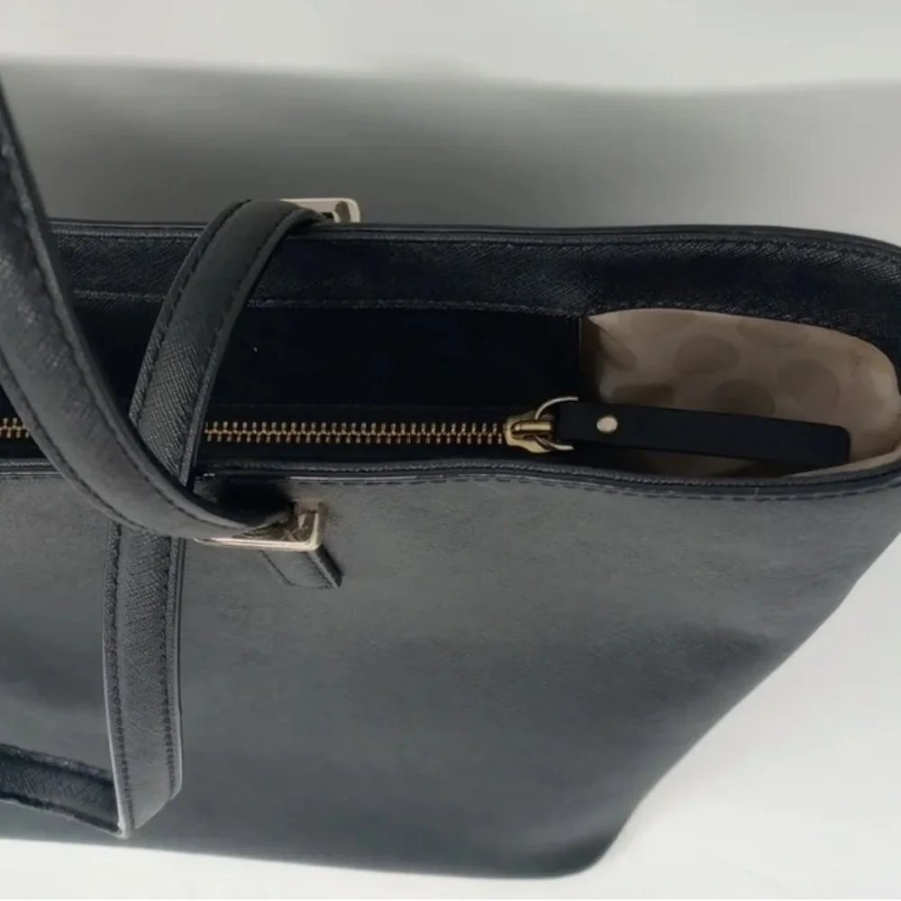 Kate Spade New York Cedar Street Harmony Tote Black Saffiano Leather